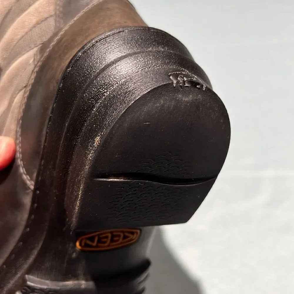 KEEN Tall Wapato Waterproof Lace Up Winter Snow boot Fisherman Core A27‎